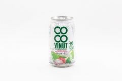 COCO Vinut Кокосовая вода с соком личи и мякотью кокоса 330мл ж/б